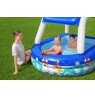 Bestway Sea Captain Inflatable Family Pool with UV Careful Sunshade