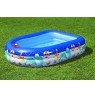 Bestway Sea Captain Inflatable Family Pool with UV Careful Sunshade