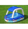 Bestway Sea Captain Inflatable Family Pool with UV Careful Sunshade