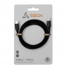 Sbox Type C - Type C M/M 1m black TYPEC-1-B