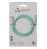 Sbox Type C - Type C M/M 1m green TYPEC-1-G