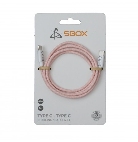 Sbox Type C - Type C M/M 1m pink TYPEC-1-P