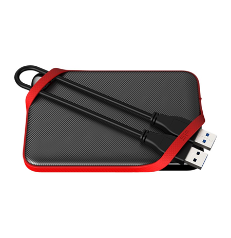 Portable Hard Drive | ARMOR A62 | 1000 GB | " | USB 3.2 Gen1 | Black/Red