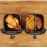 TEFAL Easy Fry & Grill EY801D 6.5 L Stand-alone 1650 W Hot air fryer Stainless steel