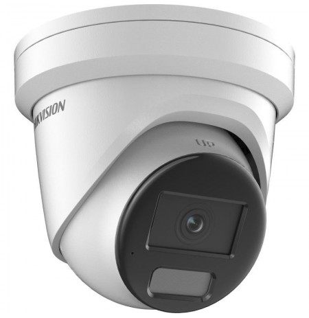 Hikvision dome DS-2CD2387G2H-LIUeF F2.8 (balta, 8 MP, 40 m. IR, 40 LED, Hybrid Light)