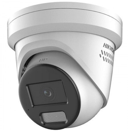 Hikvision dome DS-2CD2347G2H-LISU/SL F2.8 (balta, 4 MP, 30 m. IR, 30 m. LED, Hybrid light)