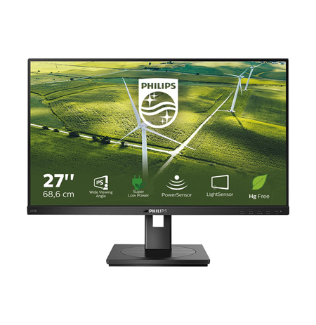 Philips | 272B1G/00 | 27 " | IPS | 1920 x 1080 pixels | 16:9 | 4 ms | 250 cd/m² | Black | HDMI ports quantity 1 | 75 Hz