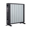 Blaupunkt HCO701 electric space heater Indoor White, Black 2000 W Convector electric space heater
