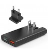 Kelioninis kroviklis CHOETECH GaN USB-C, USB-A: 67W, PD