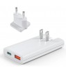 Kelioninis kroviklis CHOETECH GaN USB-C, USB-A: 67W, PD