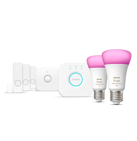 Philips Hue | Secure Sensor Set WCA E27, Bridge, Sensors