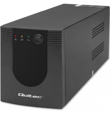 Qoltec 53777 Uninterruptible Power Supply Line Interactive | Monolith | 2000VA | 1200W
