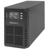 Qoltec Uninterruptible Power Supply (UPS) | 1kVA | 1000W | Power Factor 1.0 | LCD | EPO | USB | Online