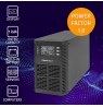 QOLTEC UPS 1KVA | POWER FACTOR 1.0 | LCD | EPO