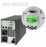 QOLTEC UPS 1KVA | POWER FACTOR 1.0 | LCD | EPO