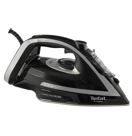 Tefal FV8062 Puregliss Iron , Black/Grey | TEFAL