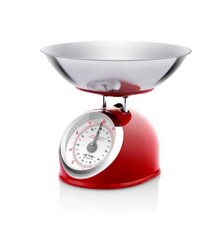 ETA | Kitchen scale | ETA577790030 Storio | Maximum weight (capacity) 5 kg | Graduation 25 g | Display type | Red