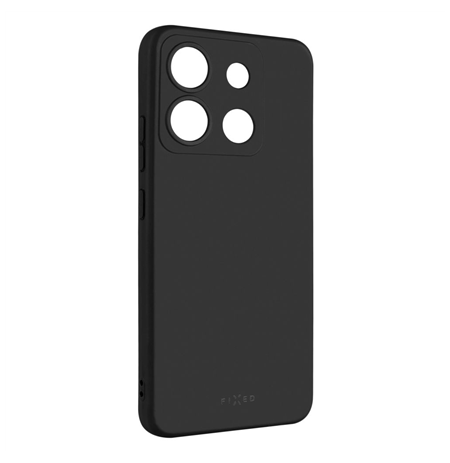 Fixed Story Back cover Infinix Smart 7 HD Rubber Black