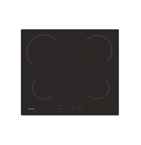 Candy | Hob | CH64CCB/4U2 | Vitroceramic | Number of burners/cooking zones 4 | Touch | Black