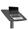 Maclean Laptop Table, Height Adjustable, for Standing Up Work, Max Height 113cm, MC-892B