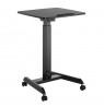 Maclean Laptop Table, Height Adjustable, for Standing Up Work, Max Height 113cm, MC-892B
