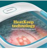 Homedics FB-70BL-EB Smart Space Collapsible Foot Spa