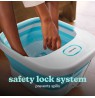 Homedics FB-70BL-EB Smart Space Collapsible Foot Spa