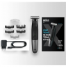 Braun | Hybrid Hair, Beard, Body Trimmer | XT5100 Series X | Operating time (max) 60 min | Wet & Dry | Black