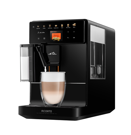 ETA | Coffee Machine | ETA918090000 Acorto | Pump pressure 19 bar | Built-in milk frother | Automatic | 1400 W | Black