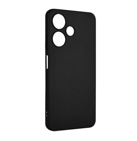 Fixed Story Back cover Infinix Hot 30i Rubber Black