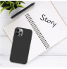 Fixed Story Back cover Infinix Hot 30i Rubber Black