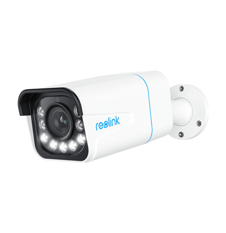 Reolink | 4K Smart PoE Camera with Spotlight and Color Night Vision | P430 | Bullet | 8 MP | 2.7-13.5mm | IP67 | H.265 | Micro S