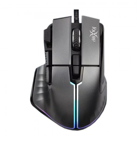 Foxxray WarEnd Gaming Mouse Wired, Black