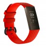 Julman laikrodžio dirželis tinka Fitbit Charge 3/4 SL Red S Silikoninis
