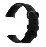 Julman laikrodžio dirželis tinka Fitbit Charge 3/4 SL BK L Silikoninis