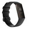 Julman laikrodžio dirželis tinka FitbitCharge 3/4 SL BK L Silikoninis