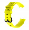 Julman laikrodžio dirželis tinka Fitbit Charge 3/4 SL Yelow  Silikoninis