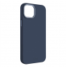 Fixed | MagFlow | Back cover | Apple | iPhone 15 | Liquid silicon | Blue