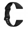 Julman laikrodžio dirželis tinka Fitbit Versa 3,4 SL BK L  Silikoninis