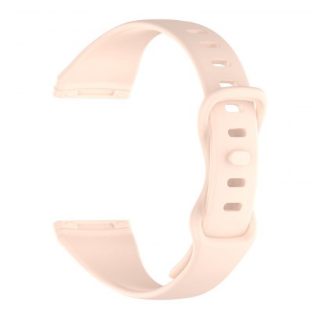 Julman laikrodžio dirželis tinka Fitbit Versa 3,4 SL sand pink L  Silikoninis