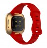 Julman laikrodžio dirželis tinka Fitbit Versa 3,4 SL Red L  Silikoninis