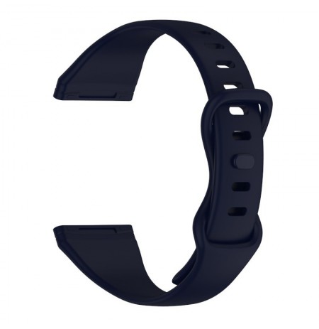 Julman laikrodžio dirželis tinka Fitbi Versa 3,4 SL dark Blue L  Silikoninis