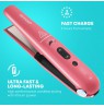 Revamp ST-1700PK-EB Progloss Liberate Cordless Ceramic Compact Hair Straightener Pink
