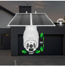 Tellur Smart WiFi Solar Camera P&T 3MP, 2K UltraHD, PIR, 20W solar panel, white