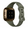 Julman laikrodžio dirželis tinka Fitbit Versa 3,4 SL Grey L  Silikoninis