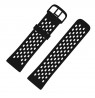 Julman laikrodžio dirželis tinka Fitbit Charge 5/6 SL O Black  Silikoninis