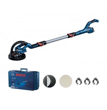 Bosch 500 Series GTR 550, Drywall sander, Black, Blue, White, 340 RPM, 910 RPM, 21.5 cm, 95 dB