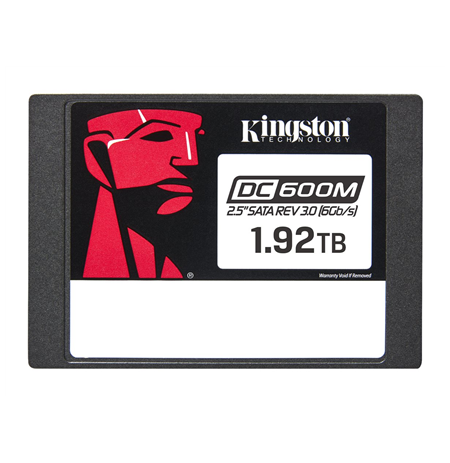 Kingston DC600M | 1920 GB | SSD form factor 2.5" | SSD interface SATA Rev. 3.0 | Read speed 560 MB