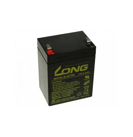 LONG 12V 2,9AH LEAD-ACID BATTERY F1 (WP2,9-12TR)