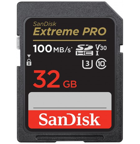 SanDisk Extreme Pro SDHC 32GB UHS-I C10 U3 V30